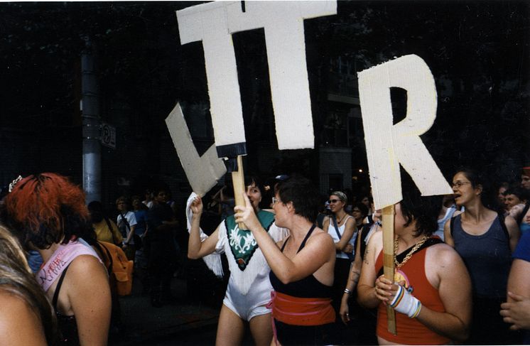 LTTR på Dyke March, New York 2003