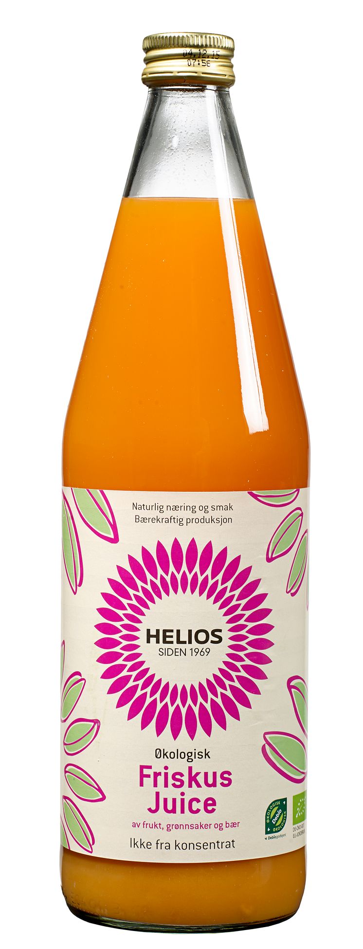 Helios Frisk start juice økologisk 0,75 l