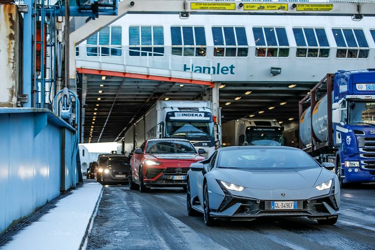 Lamborghini Winter Drive 2022