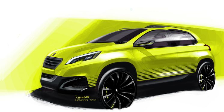 Peugeot 2008 Concept, en crossover för världen