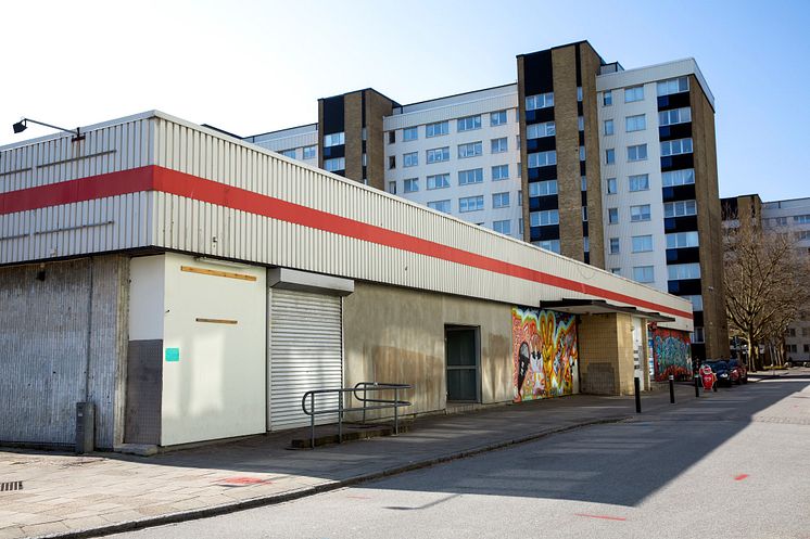 Bennets väg 13 före rivning