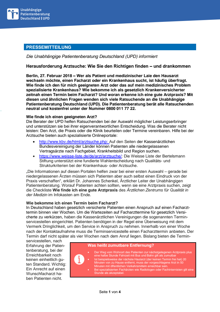 Herausforderung Arztsuche: Wie Sie den Richtigen finden – und drankommen