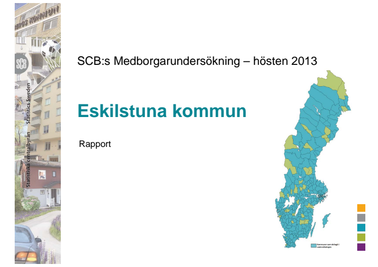 Medborgarundersökning Eskilstuna 2013 rapport