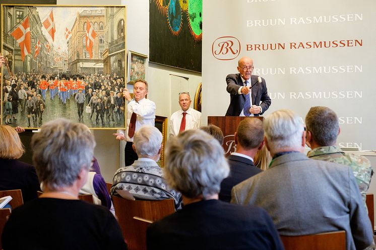 Jesper Bruun Rasmussen 75 år