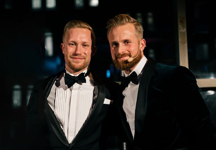 Hampus Berglund och Fredrik Kjell