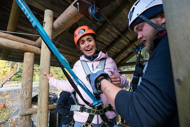 SkiStar Sommar Zipline