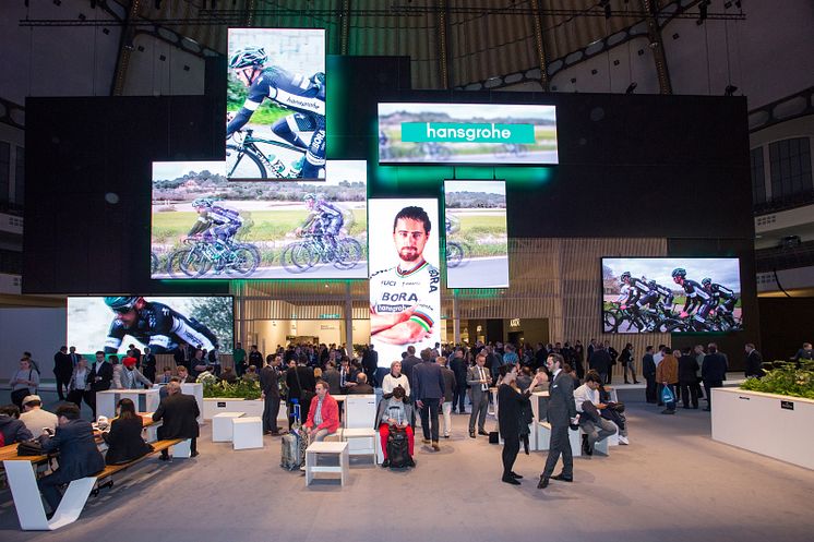 Hansgrohe_booth_ISH2017_Bike