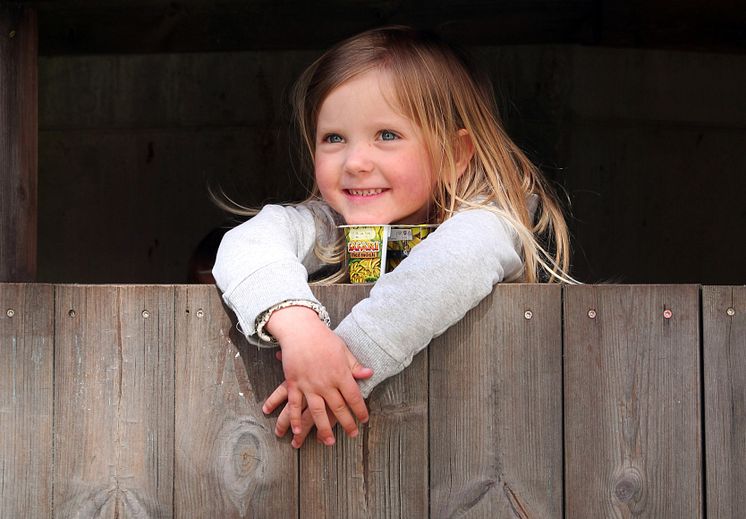 Barnehagejente og nye Safari müsliyoghurt
