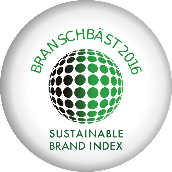 Branschbäst Sustainable Brand Index 2016