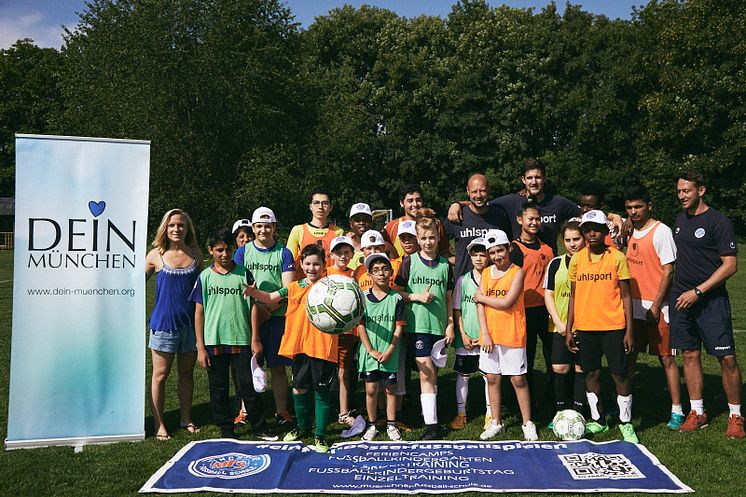 Fußballtag zusammen mit der Münchner Fußball Schule