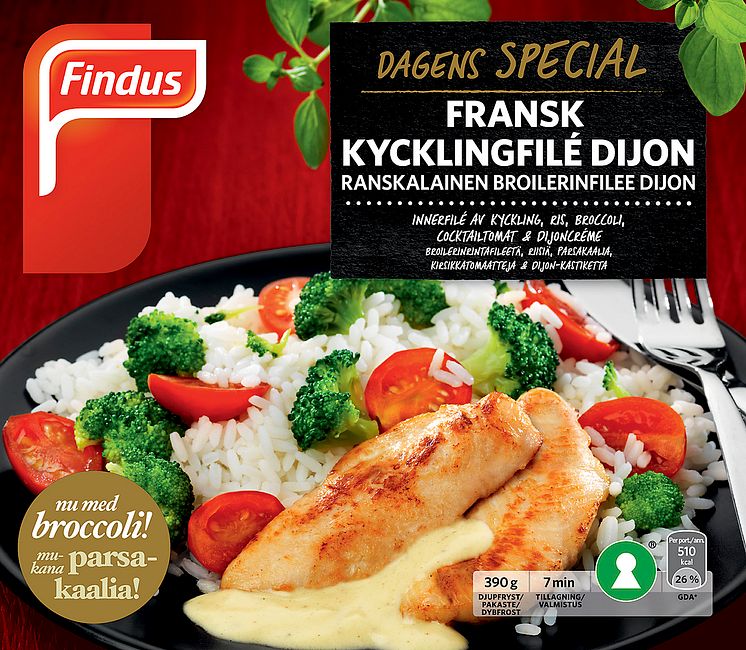 Dagens Special Ranskalainen Broilerinfilee Dijon 390g