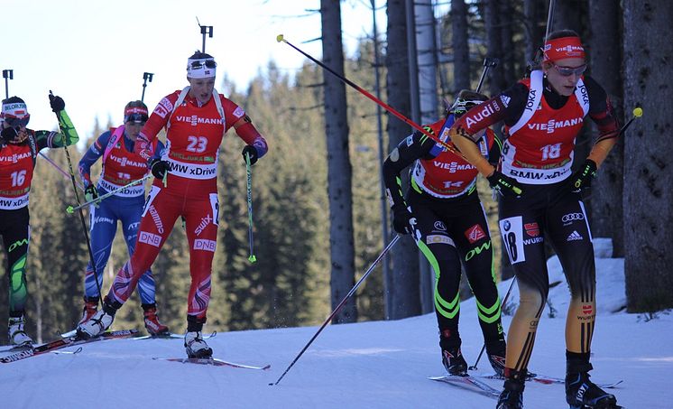 Fanny fellesstart Pokljuka