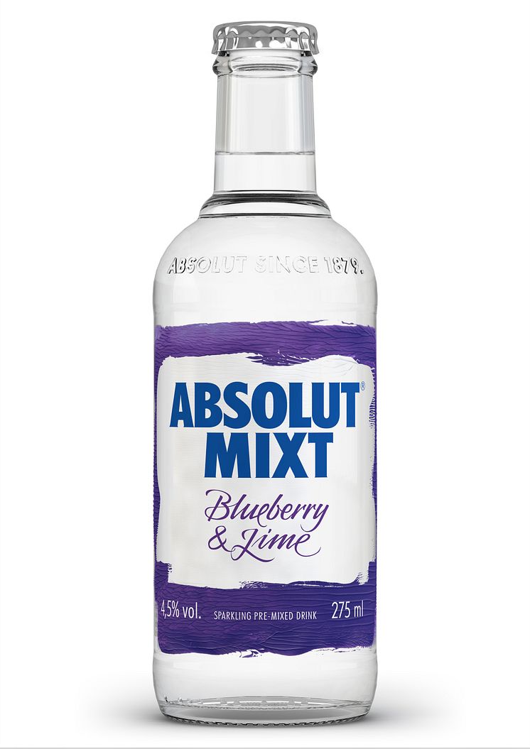 Absolut Mixt Blueberry & Lime