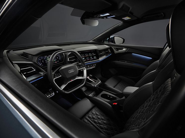 Audi Q4 e-tron interiør med Sonos højtalere