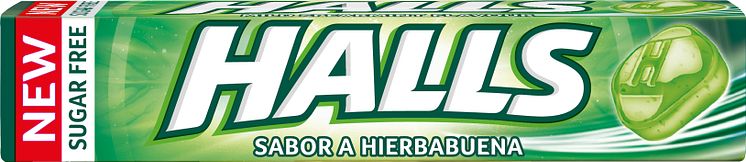 Nuevos Halls hierbabuena