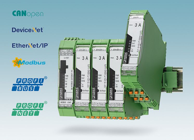 Network-capable hybrid motor starters