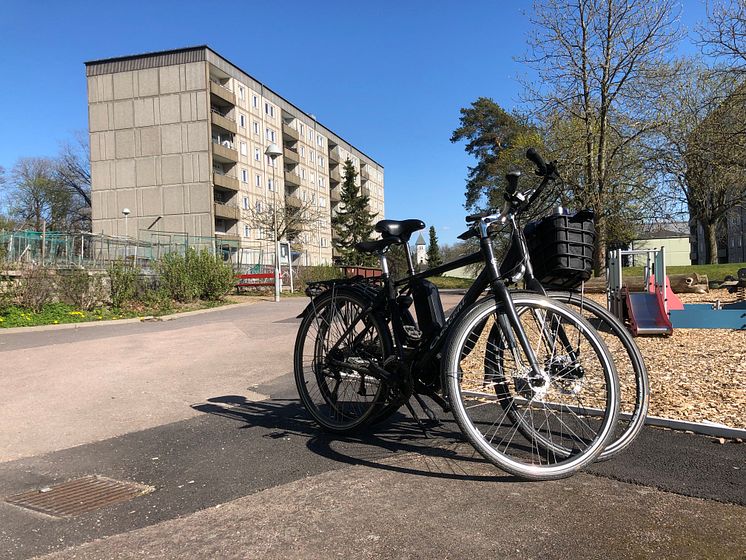 Cyklar i Backa