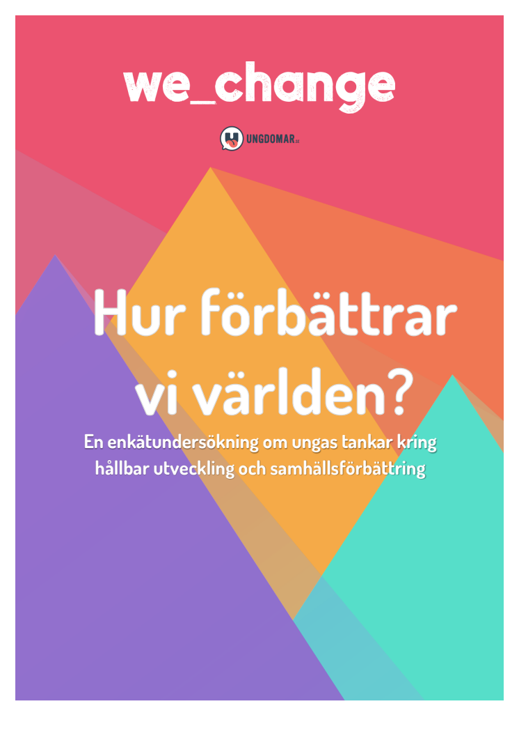 Vad händer när 7000 ungdomar får verktyg för att förändra världen?