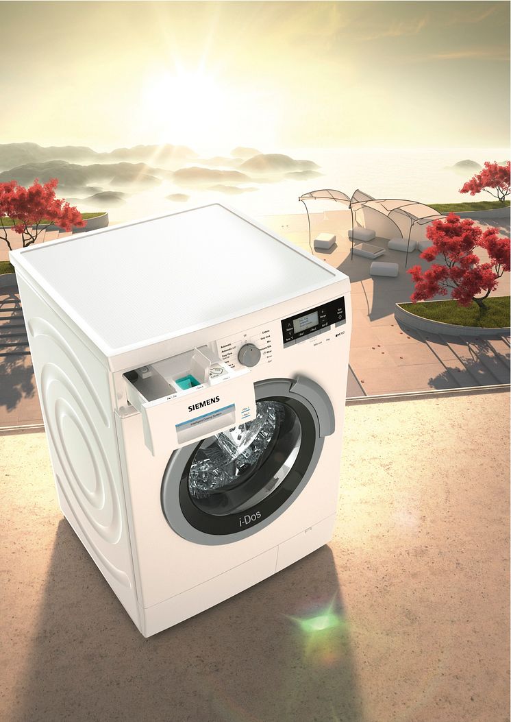 Siemens i-Dos vaskemaskine miljøbillede