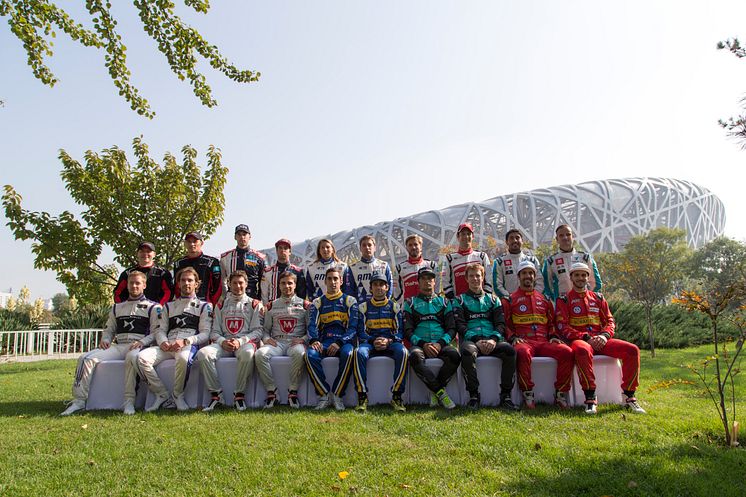 Visa Formula E competitors - Beijin