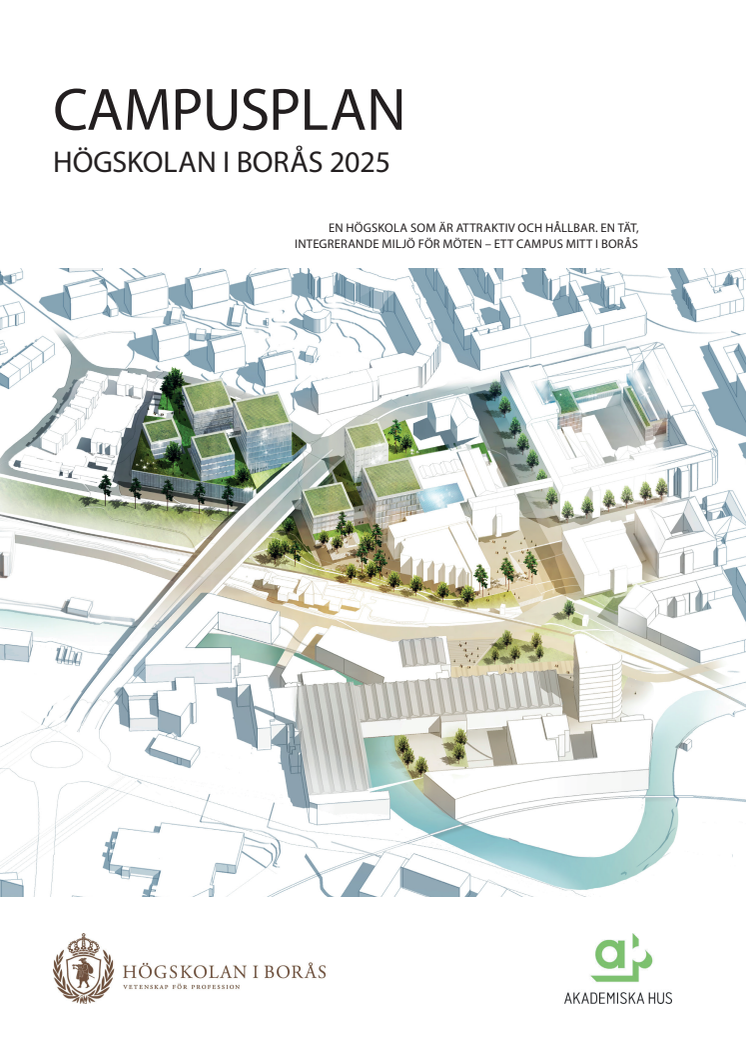 Campusplan Högskolan i Borås 2025