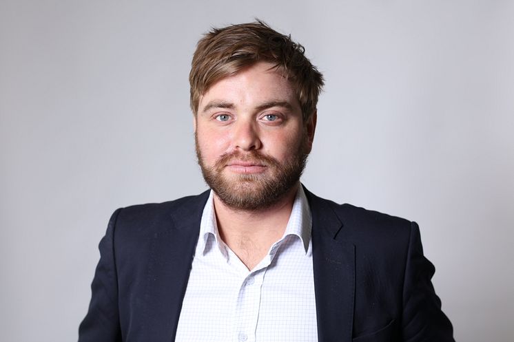 Rasmus Bäckström, export- och delbranschansvarig på Livsmedelsföretagen