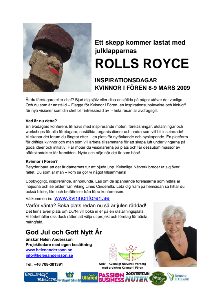 Ett skepp kommer lastat med julklapparnas Rolls Royce
