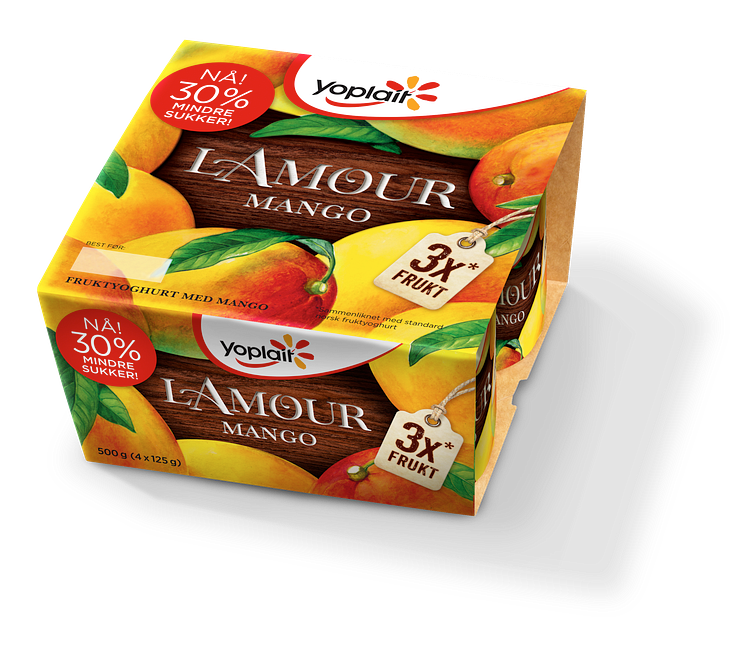 Yoplait l'Amour - mango