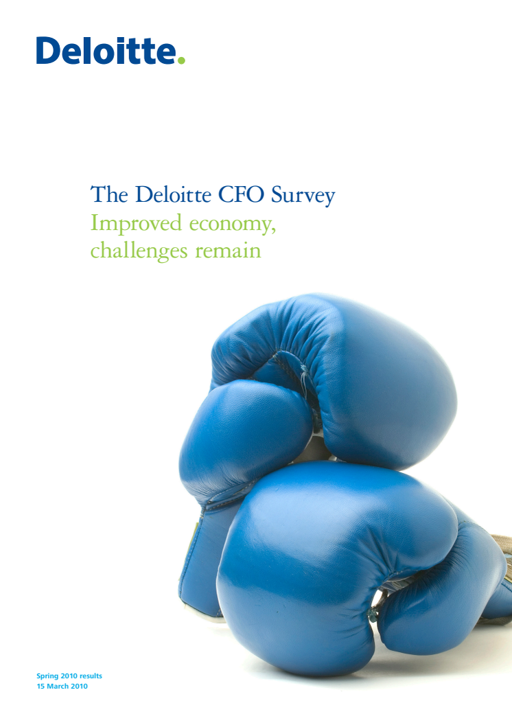 Deloitte CFO Survey