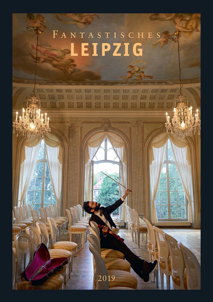 Titelbild des Fotokalenders "Fantastisches Leipzig" 2019