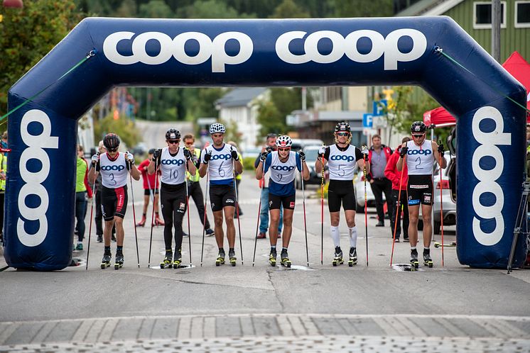 Sterke navn på startstreken