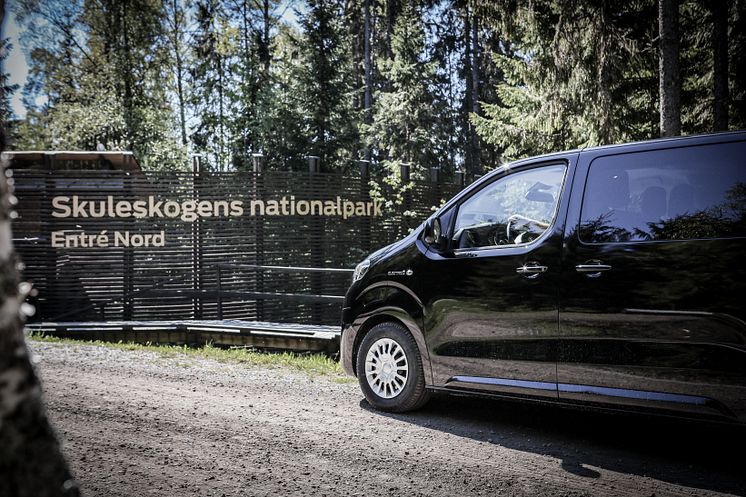 Elminibussen ger besökaren en smidig och hållbar vandringsupplevelse