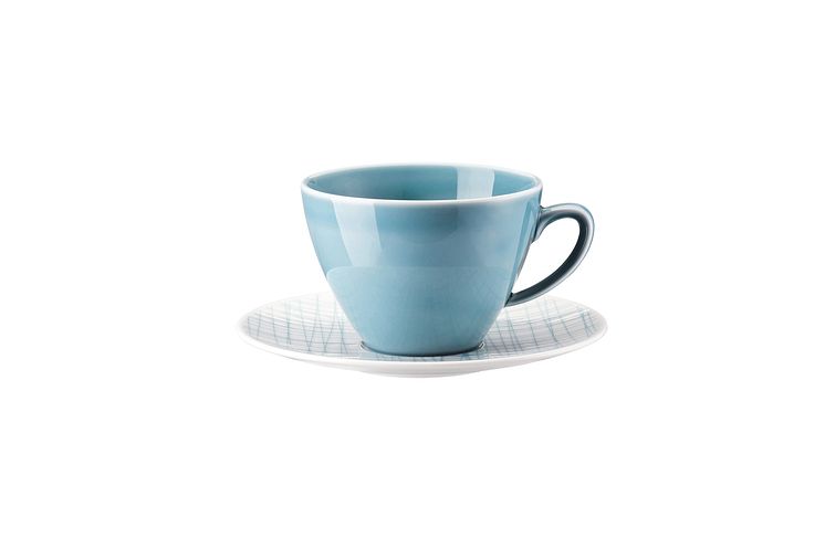R_Mesh_Line Aqua_Combi cup and saucer