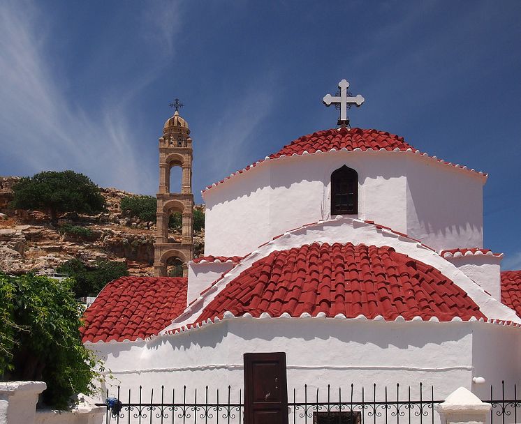 Kirche in Lindos auf Rhodos