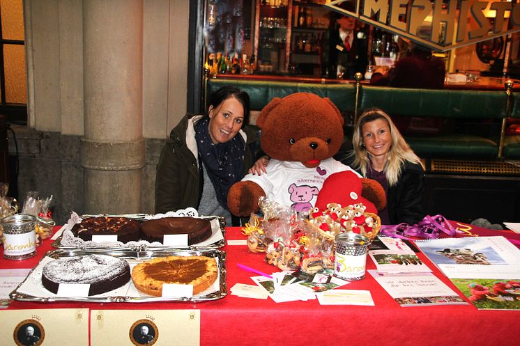 Der Bärenherz-Weihnachtsstand: Eine gelungene Veranstaltung in der Mädler-Passage