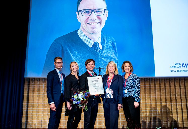 Arvid Carlsson Award by Sahlgrenska Science Park 2020