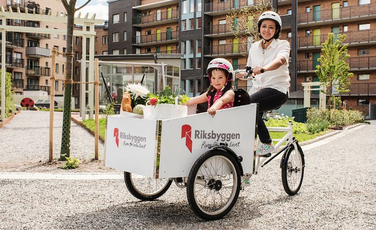 Lådcykel, Riksbyggen