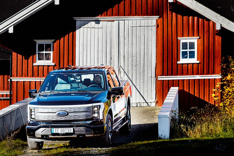 Ford F-150 Lightning høst 2023 Norge (21)