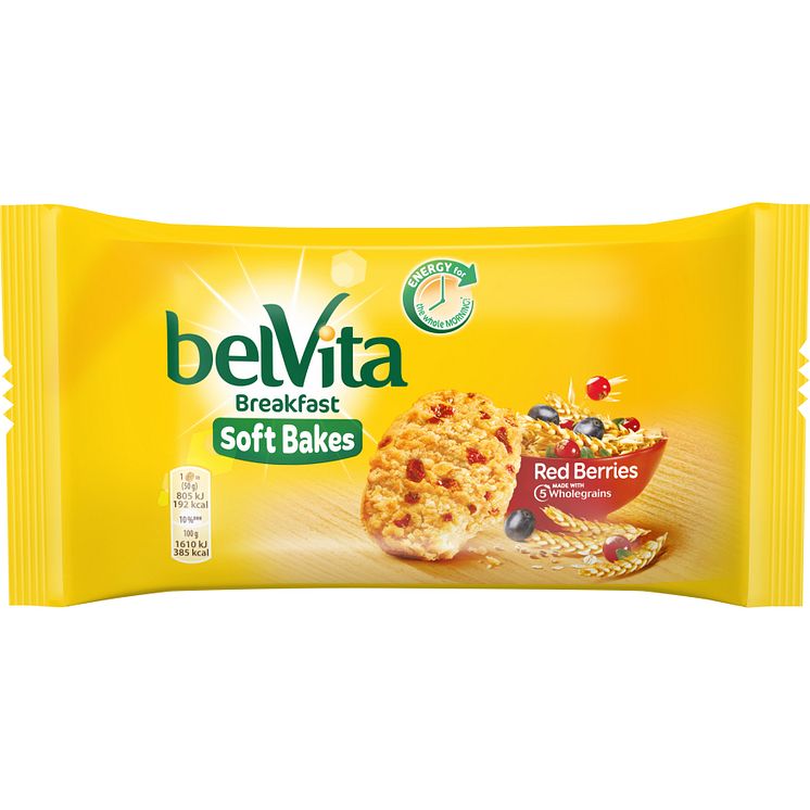 belVita Soft Bakes Red Berries