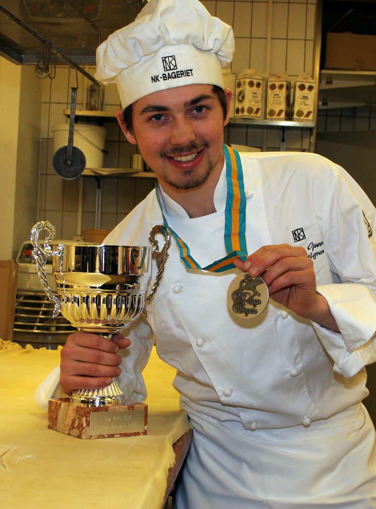 Guld- och silver till NK Bageriet i SM för unga bagare