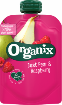 7510 Organix just pear and raspberry