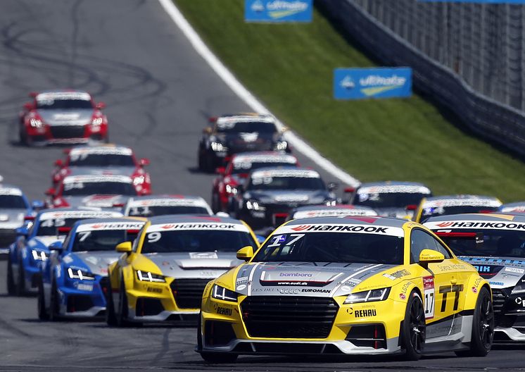 Audi Sport TT Cup Spielberg 2015 - Audi TT cup #17, Nicolaj Møller Madsen pole position