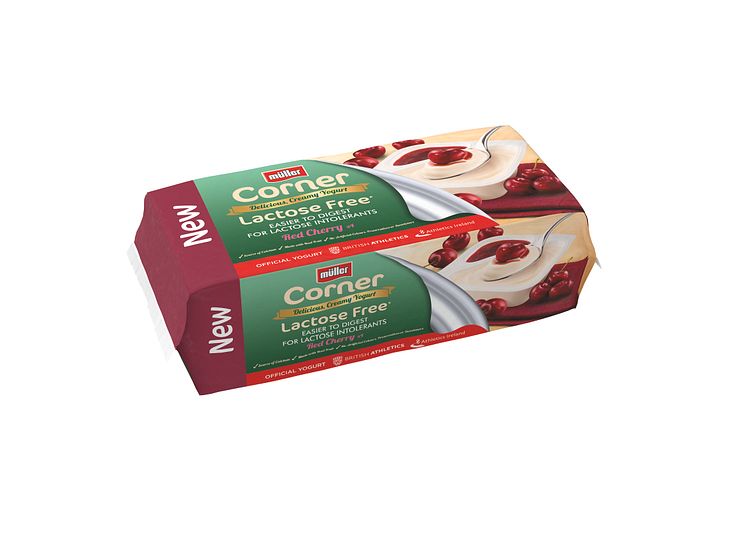 Müller Corner Lactose Free Cherry