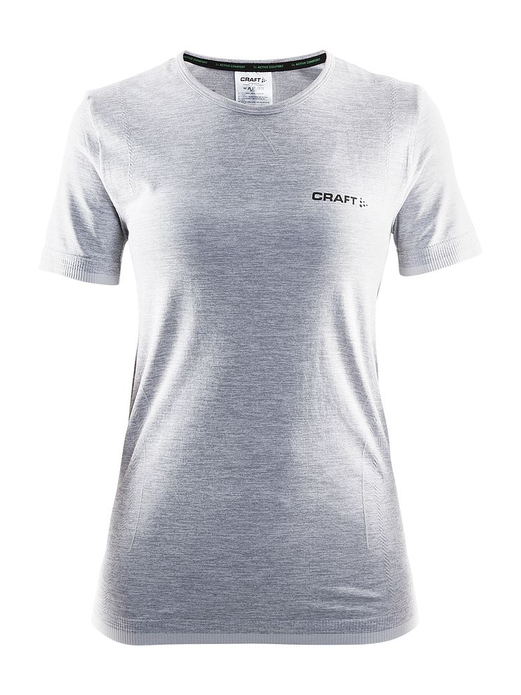 Active Comfort short sleeve för dam i färgen grey melange (ca pris 300 kr)