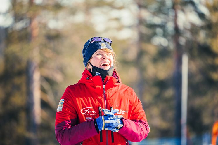 Britta Backlund, speedski 