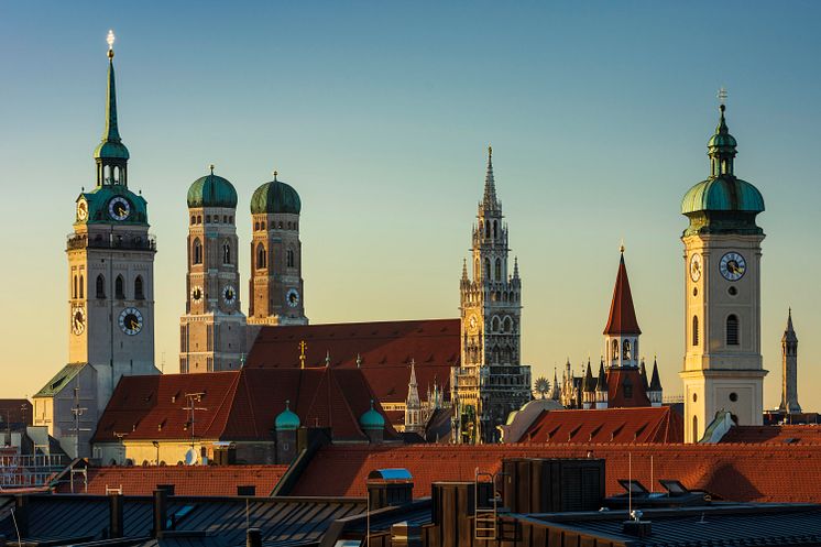 München: Panorama Türme Innenstadt
