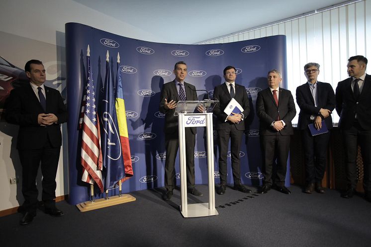 Vizita Premier Ludovic Orban@Craiova - Andrew McCall - Vicepreședinte Afaceri Guvernamentale al Ford Europa