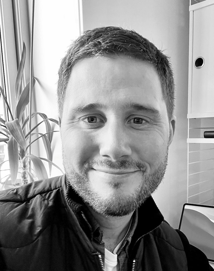 Produktsjef Eplehuset Hampus Nilsson
