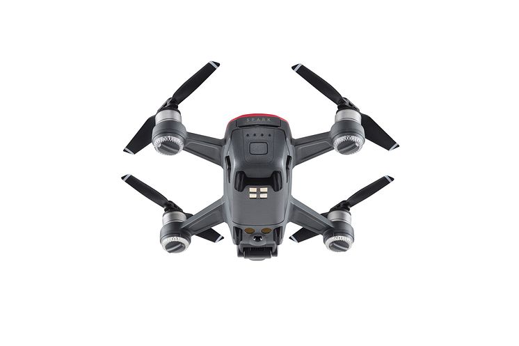 DJI Spark Lava Red - Bottom