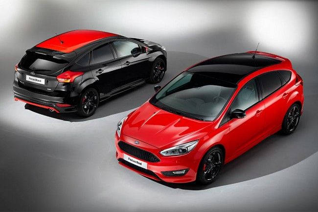 A Ford a nyílt héten bemutatja a stílusos és sportos Focus Red&Black Edition modellváltozatokat